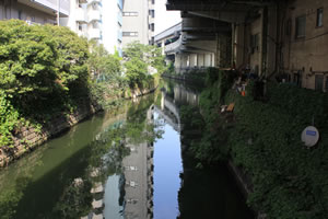 Canal in Tokyo